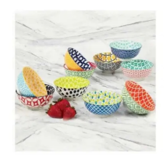 Chelsea stoneware 10 pcs  bowls - Picture 5 of 5